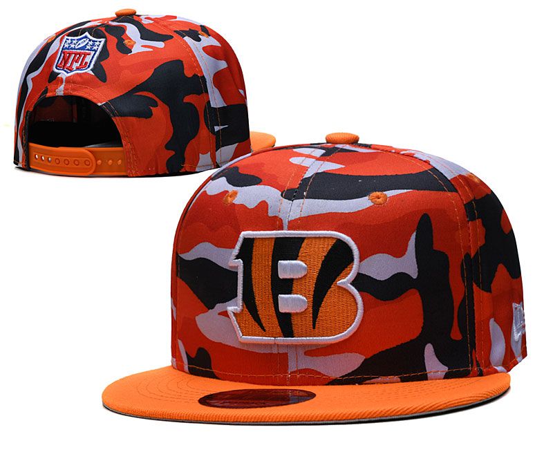 2022 NFL Cincinnati Bengals Hat TX 0712->->Sports Caps